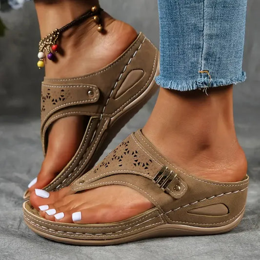 Barbara | Orthopedic Wedge Sandals for Women